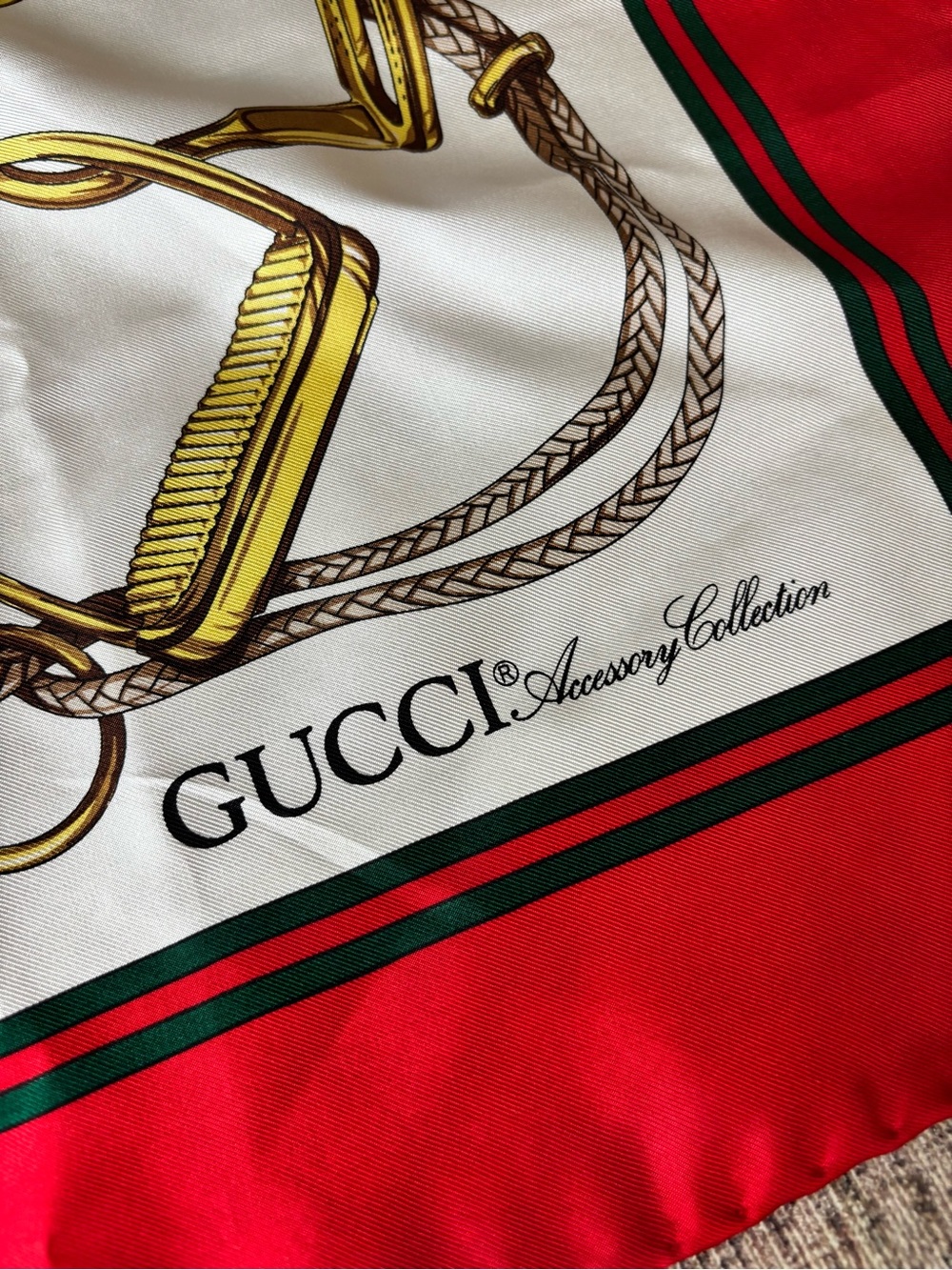 Vintage Gucci Scarf - Picture 2 of 10